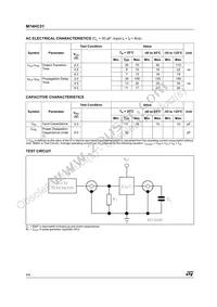 M74HC51RM13TR Datasheet Page 4