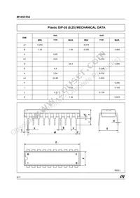 M74HC534B1R Datasheet Page 8