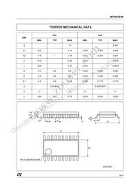 M74HC540RM13TR Datasheet Page 9