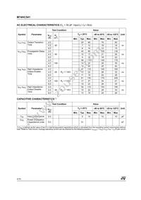 M74HC541RM13TR Datasheet Page 4
