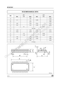 M74HC563RM13TR Datasheet Page 10