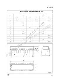 M74HC573TTR Datasheet Page 9