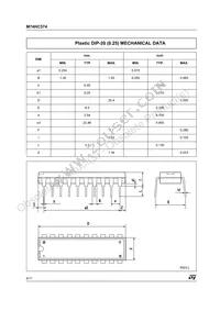 M74HC574TTR Datasheet Page 8