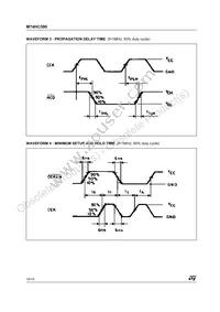 M74HC590TTR Datasheet Page 10