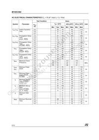 M74HC592TTR Datasheet Page 6