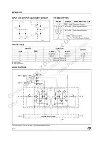 M74HC623B1R Datasheet Page 2