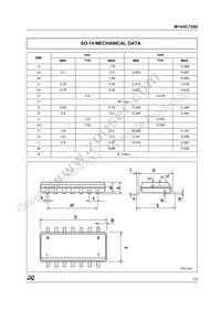 M74HC7266RM13TR Datasheet Page 7