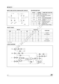 M74HC73TTR Datasheet Page 2