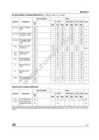 M74HC74TTR Datasheet Page 5