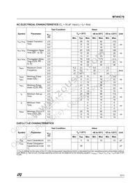 M74HC76M1R Datasheet Page 5