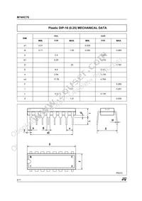 M74HC76M1R Datasheet Page 8