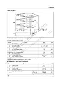 M74HC85RM13TR Datasheet Page 3