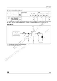 M74HC85RM13TR Datasheet Page 5
