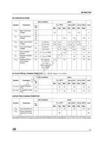 M74HCT04RM13TR Datasheet Page 3