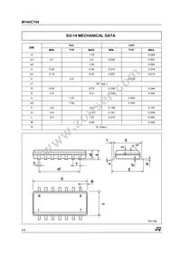 M74HCT04RM13TR Datasheet Page 6