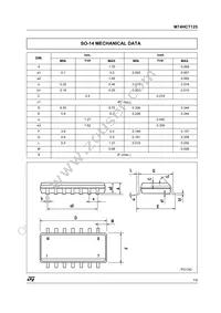 M74HCT125TTR Datasheet Page 7