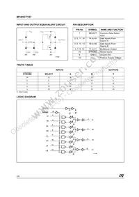 M74HCT157RM13TR Datasheet Page 2