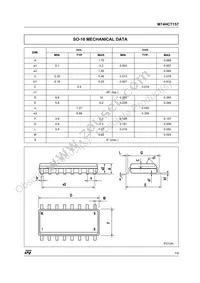 M74HCT157RM13TR Datasheet Page 7