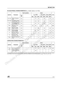 M74HCT164RM13TR Datasheet Page 5