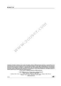 M74HCT174RM13TR Datasheet Page 10