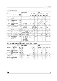 M74HCT240B1R Datasheet Page 3