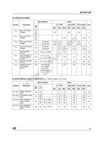 M74HCT245B1R Datasheet Page 3
