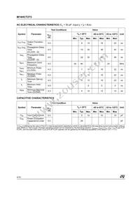 M74HCT273TTR Datasheet Page 4