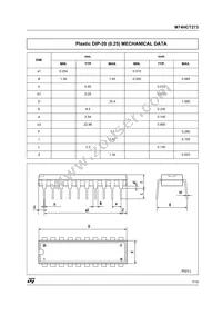 M74HCT273TTR Datasheet Page 7