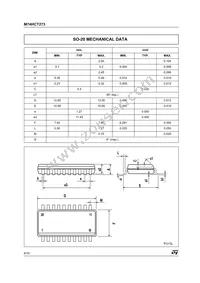 M74HCT273TTR Datasheet Page 8