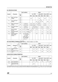 M74HCT32RM13TR Datasheet Page 3