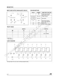 M74HCT374M1R Datasheet Page 2