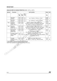 M74HCT4051RM13TR Datasheet Page 6