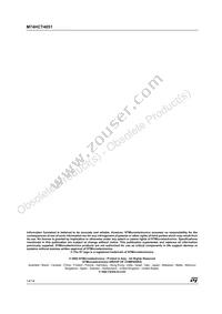 M74HCT4051RM13TR Datasheet Page 14