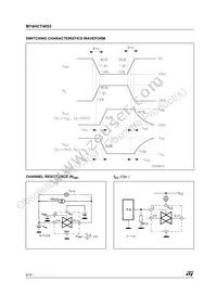 M74HCT4053RM13TR Datasheet Page 8