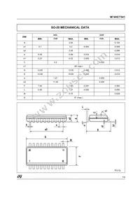 M74HCT540RM13TR Datasheet Page 7