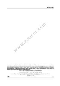 M74HCT540RM13TR Datasheet Page 9