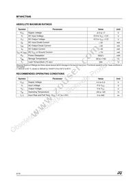 M74HCT646RM13TR Datasheet Page 4