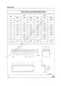 M74HCT646RM13TR Datasheet Page 10