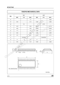 M74HCT646RM13TR Datasheet Page 12
