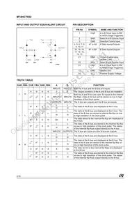 M74HCT652RM13TR Datasheet Page 2