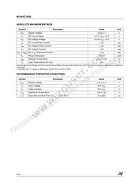 M74HCT652RM13TR Datasheet Page 4