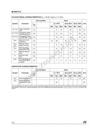 M74HCT74TTR Datasheet Page 4