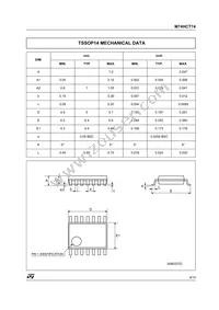 M74HCT74TTR Datasheet Page 9