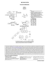 M74VHC1GT04DFT3G Datasheet Page 6