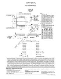 M74VHCT157ADTR2G Datasheet Page 7