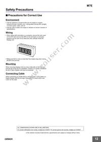 M7E-20HKN1 Datasheet Page 12