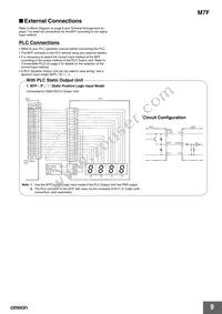 M7F-3N1GT Datasheet Page 9