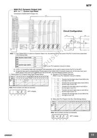 M7F-3N1GT Datasheet Page 11