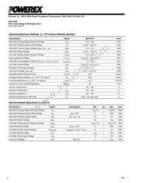M81707FP Datasheet Page 2