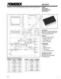 M81709FP Datasheet Cover